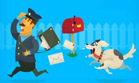 Dog Chasing Mailman