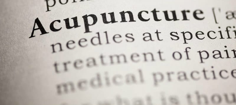 acupuncture definition