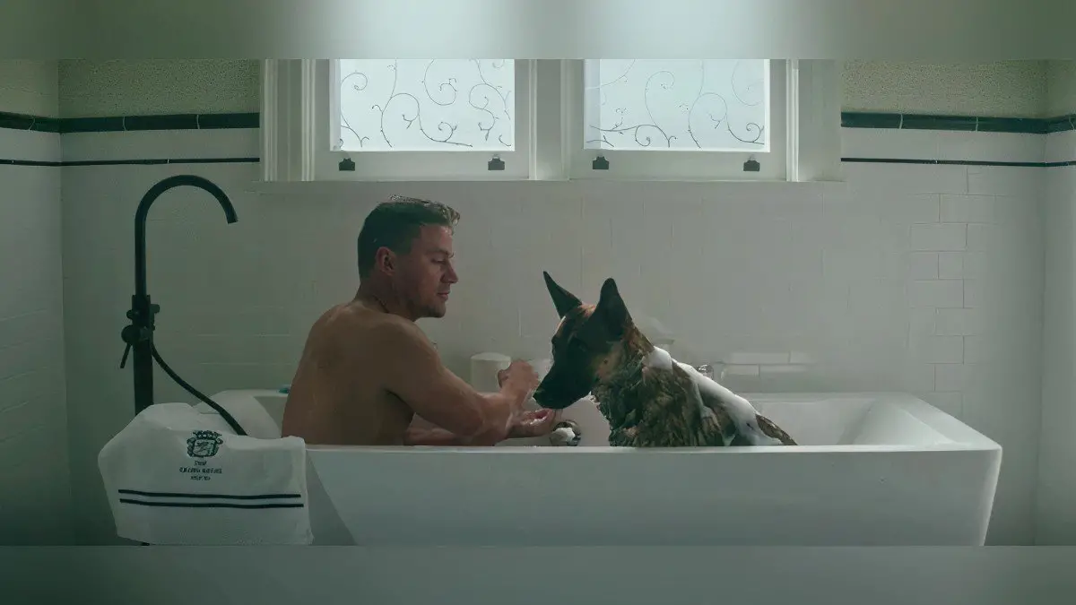 Channing Tatum and Lulu in DOGS