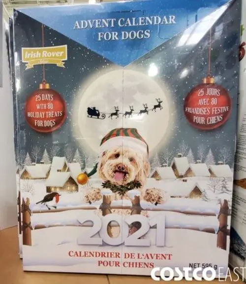 irish rover dog treat advent calendar